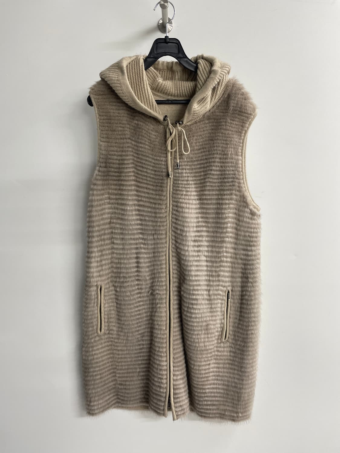 밍크 이태리 베스트 롱자켓 상품이미지1