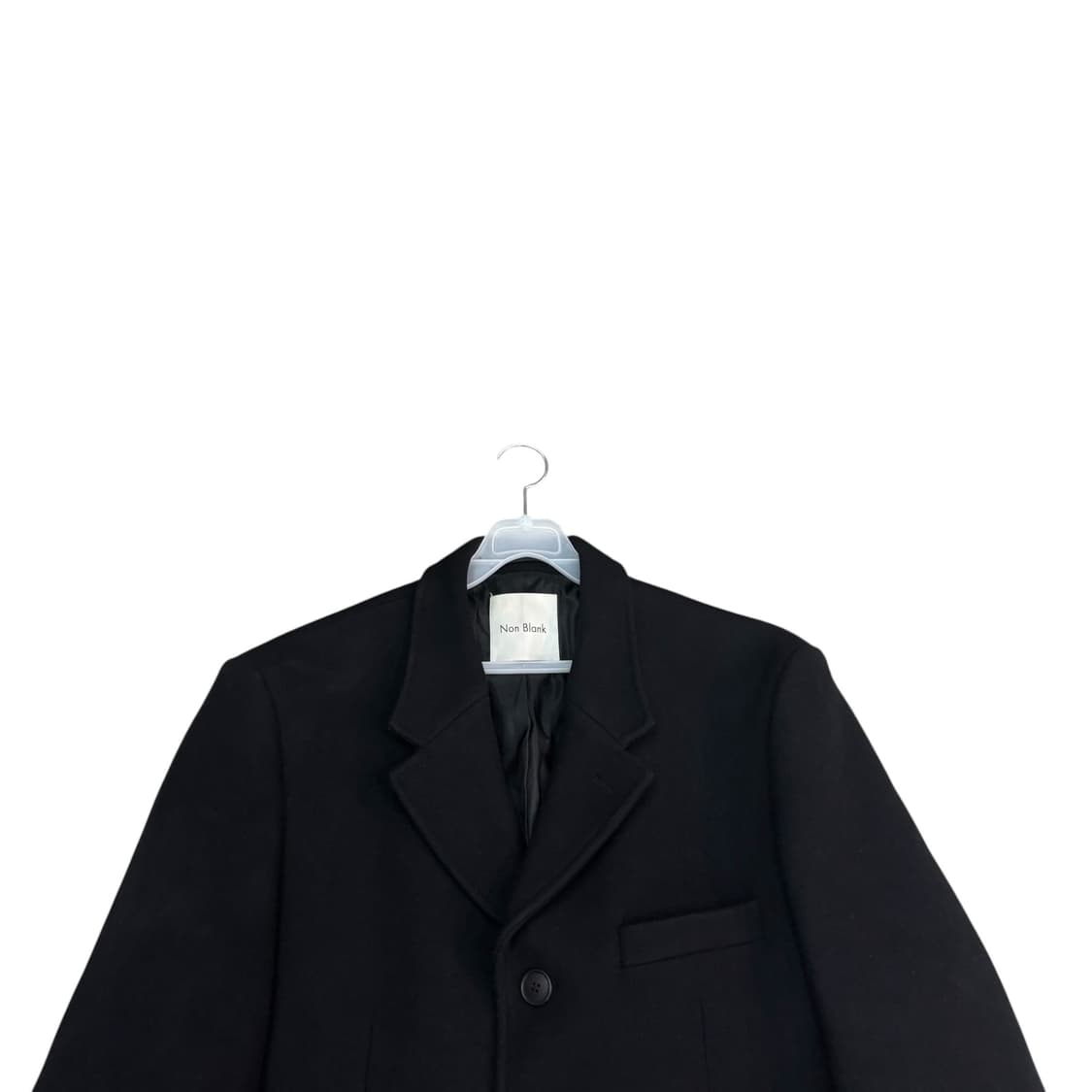 넌블랭크 울 캐시미어 체스터필드 코트 상품이미지2