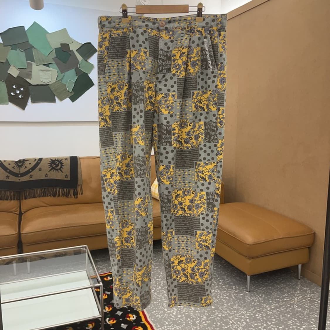 디스이즈네버댓 크레이지 프린팅 패턴 코튼팬츠 M C06875 상품이미지3
