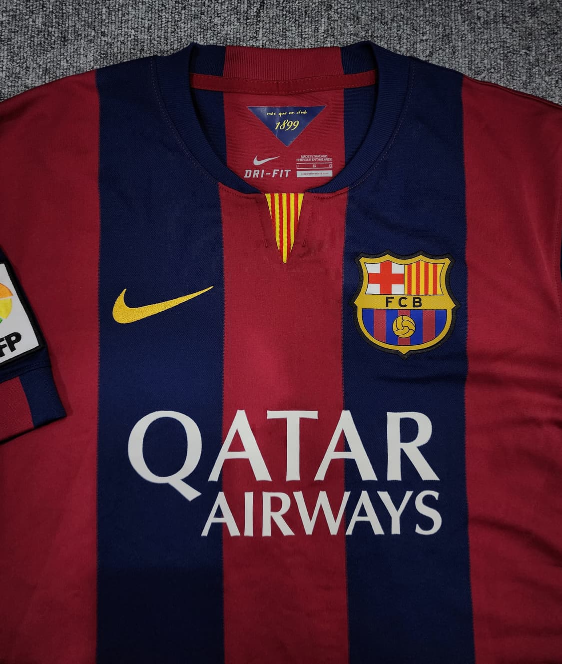 나이키 FC 바르셀로나 14-15 피케 홈 반팔 유니폼 축구 유니폼 L 상품이미지3