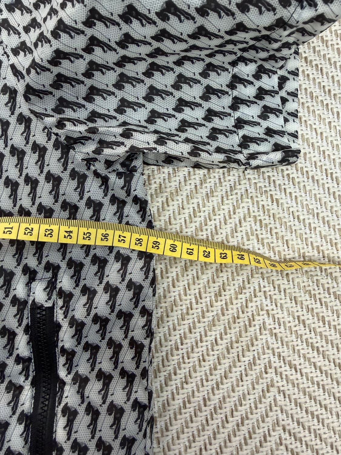 정품) WAAC 왁골프 남성 오버핏 바람막이 반팔 2 상품이미지9