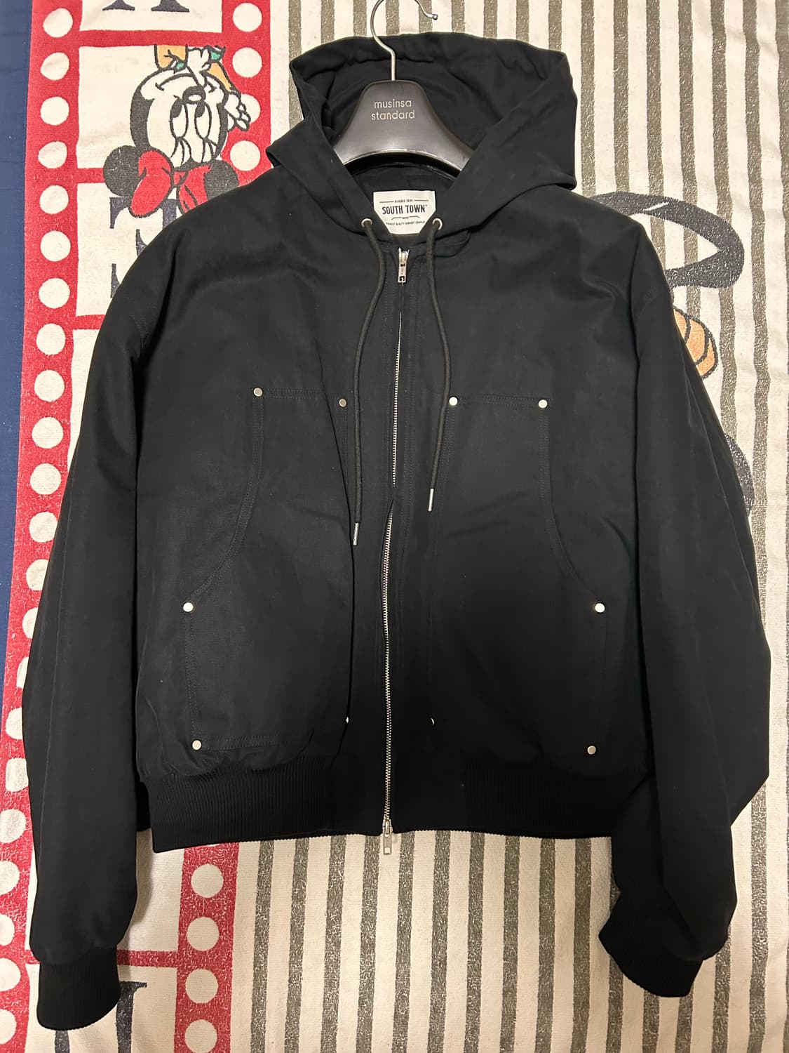 프롬투미 크롭 후드집업 자켓 상품이미지4