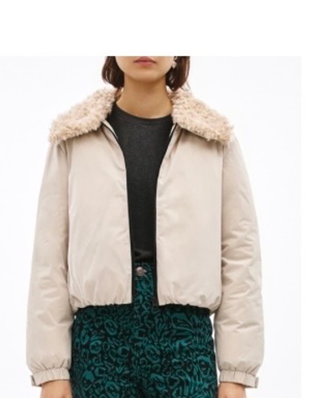 빔바이롤라 아이보리 숏패딩 자켓 상품이미지1