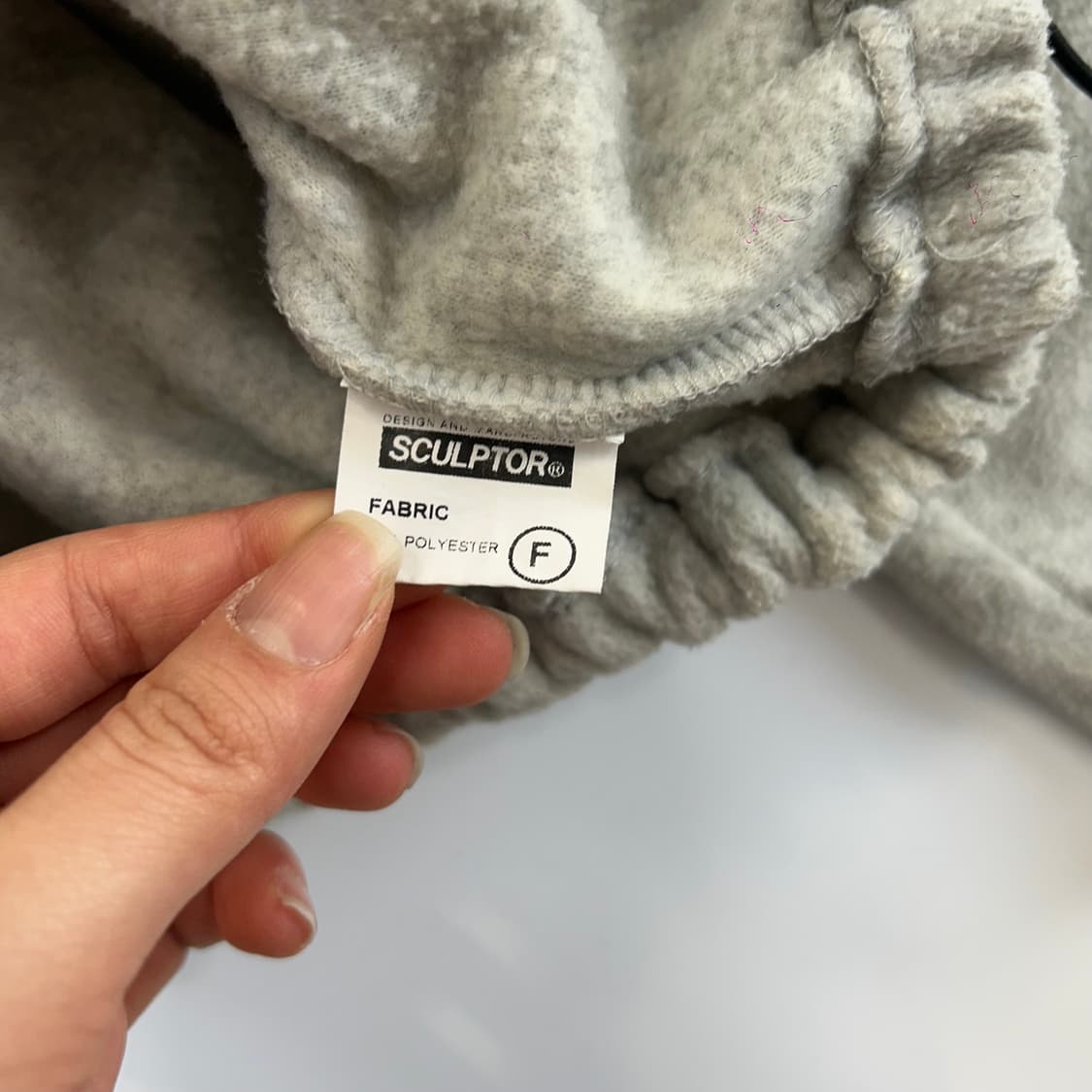 Sculptor 스컬프터 멜란지 후리스 후드티 상품이미지7