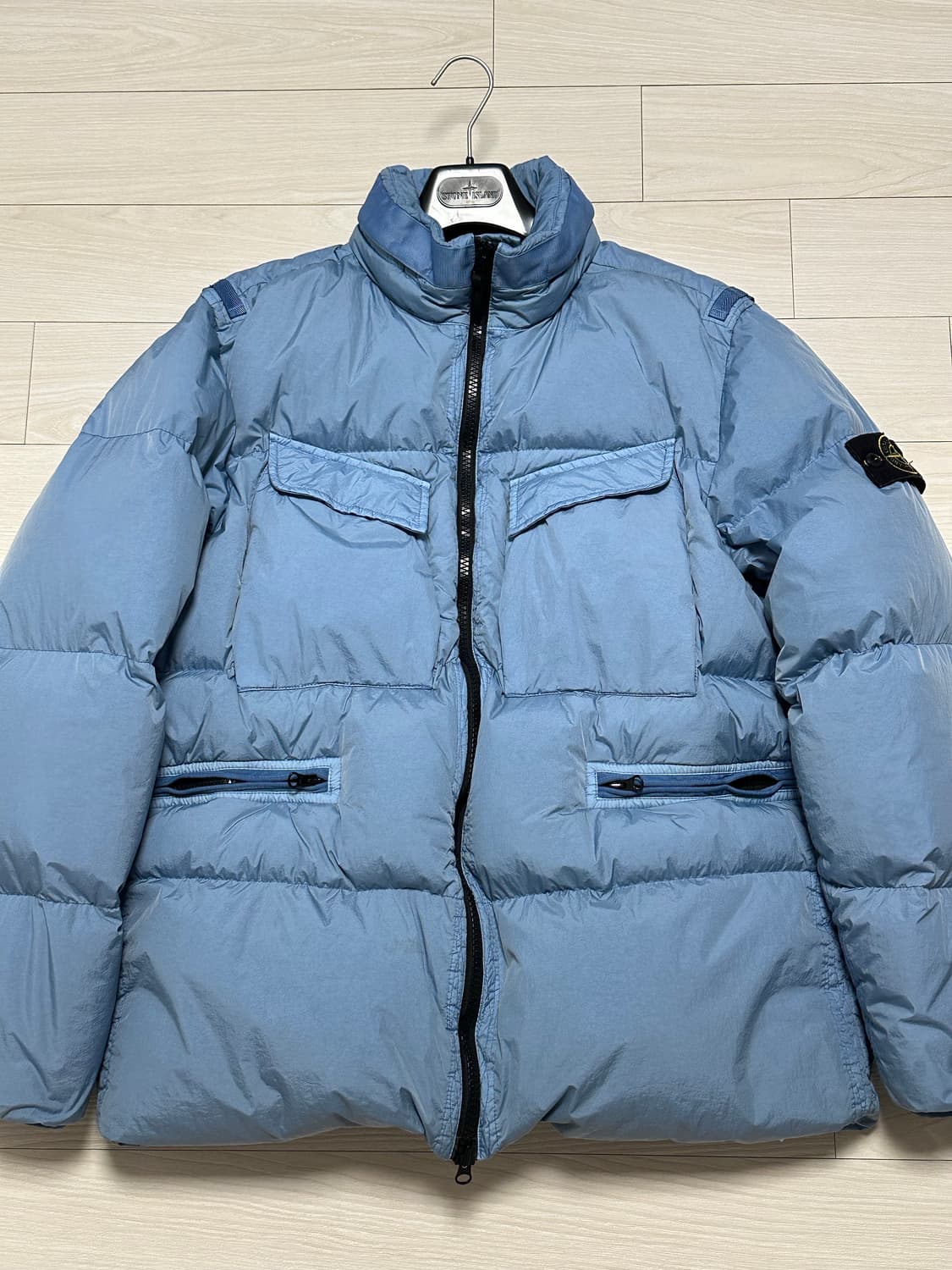 스톤아일랜드 크링클랩스 패딩 22fw XL(105-110) 국내판 상품이미지4