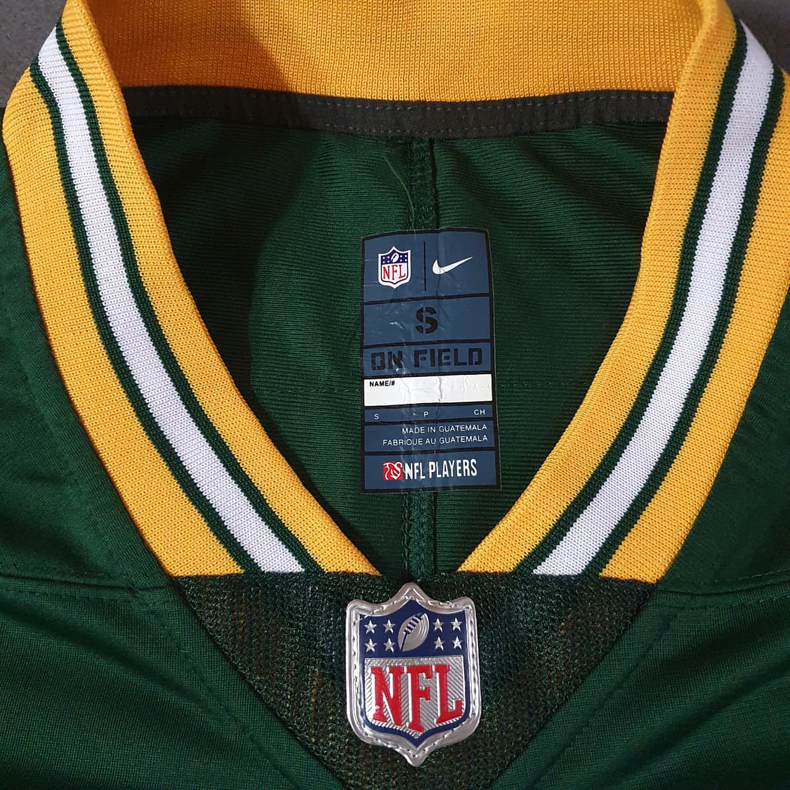 나이키 NFL 그린베이파커스 애런로저스 풋볼 져지 S 상품이미지6