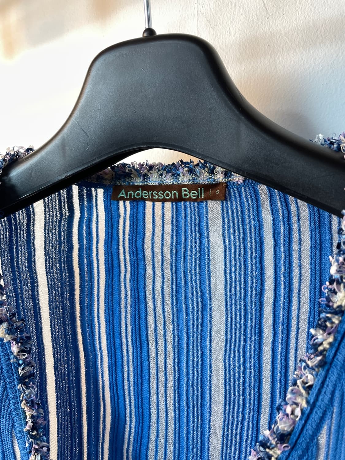 앤더슨 벨 알레나 클리어 스트라이프 가디건  상품이미지4