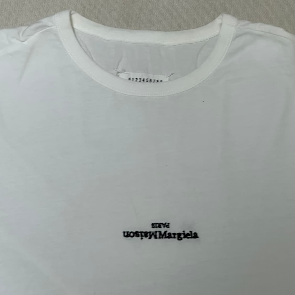 메종마르지엘라 로고 티셔츠 상품이미지1