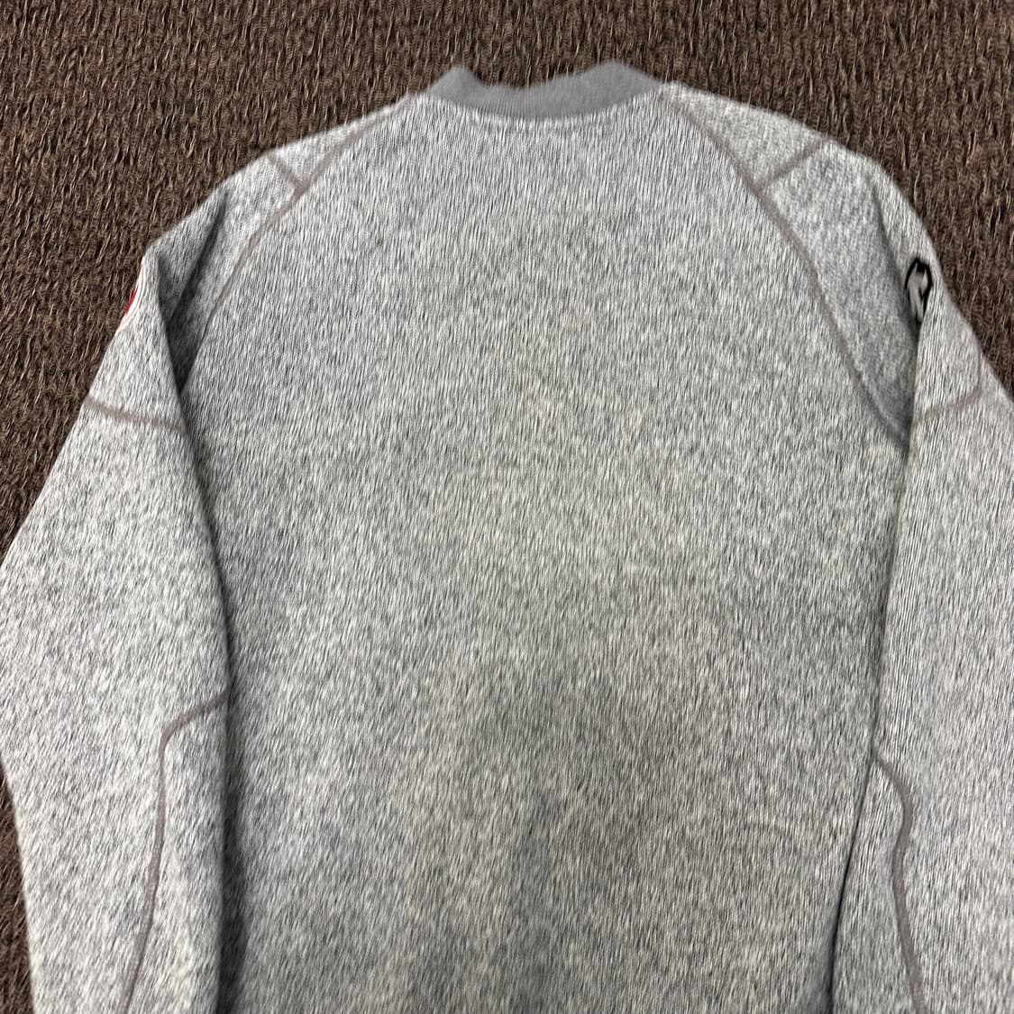 데상트 캐나다 스키 크로스 기모 집업 점퍼 자켓 그레이 105(XL) 상품이미지6