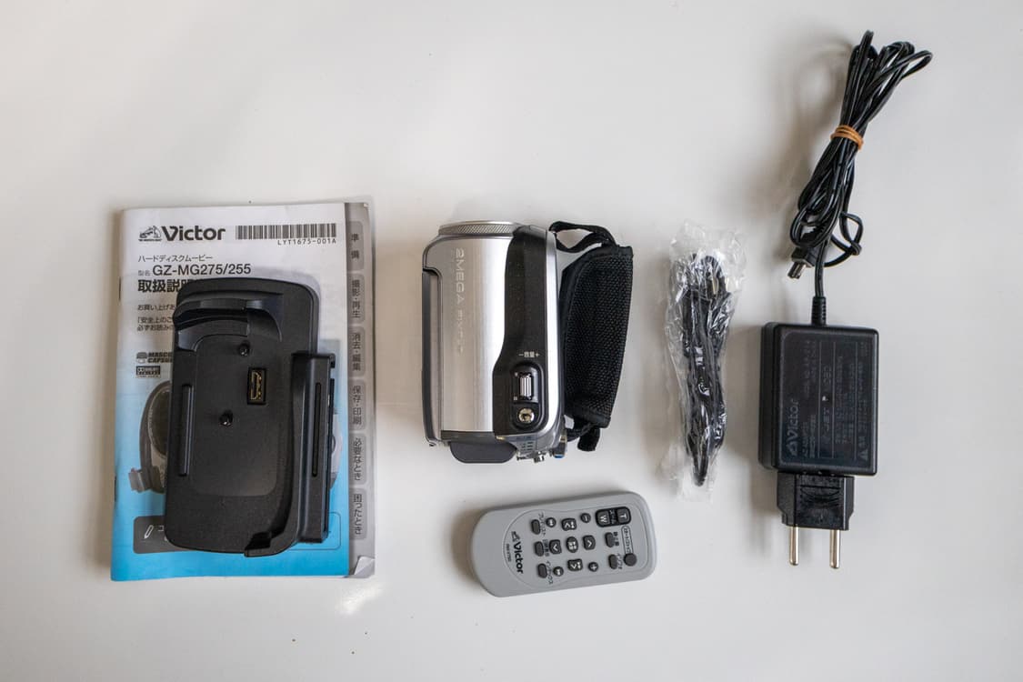 JVC GZ-MG275-B / 빈티지 디지털 캠코더 상품이미지9