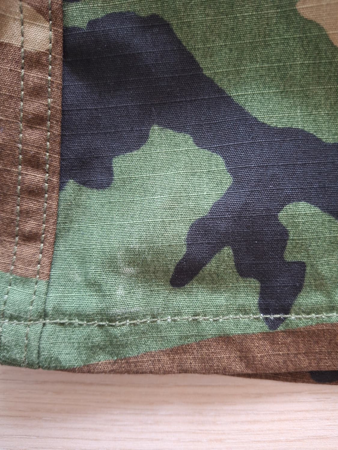 미군 밀리터리 우드랜드 카모 립스탐 상의 M-R 상품이미지9