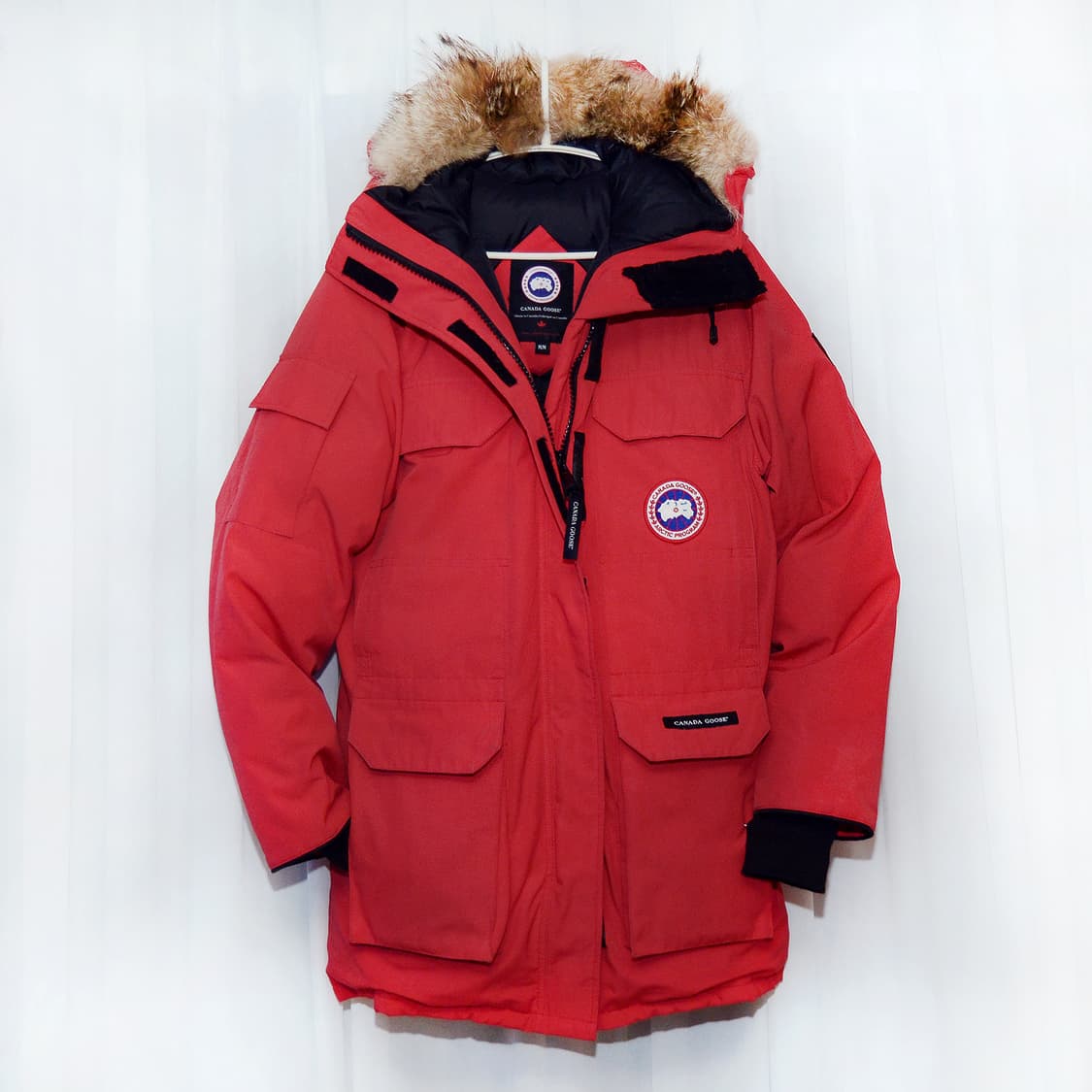 캐나다구스 익스페디션 헤비다운 패딩 파카 레드 (WM / 100+) 상품이미지1