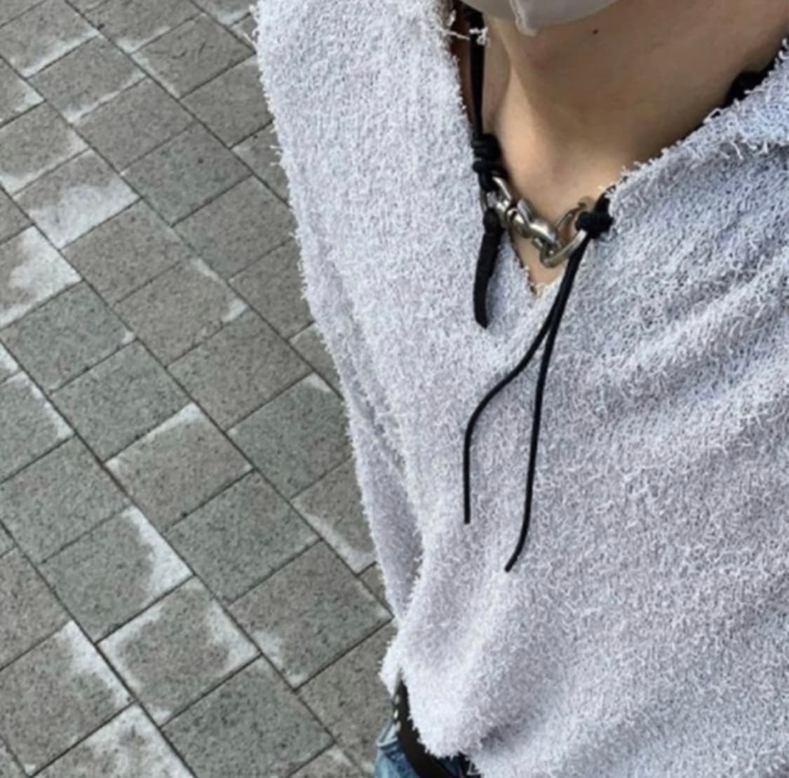 아워레가시 라돈 목걸이 네이비 상품이미지1