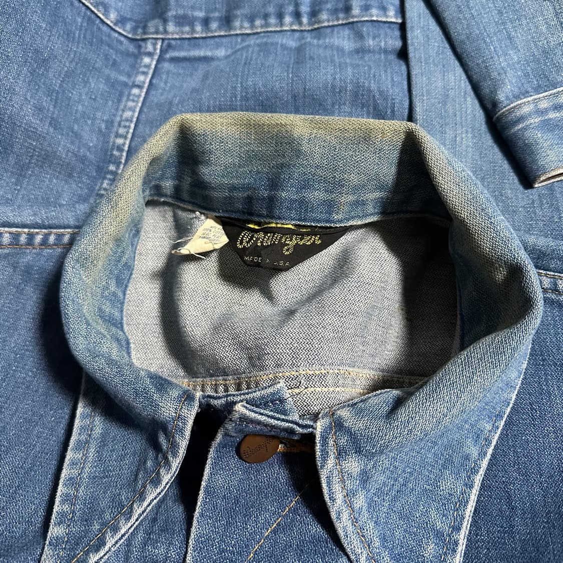 70s Wrangler 124mj 데님 자켓 상품이미지9