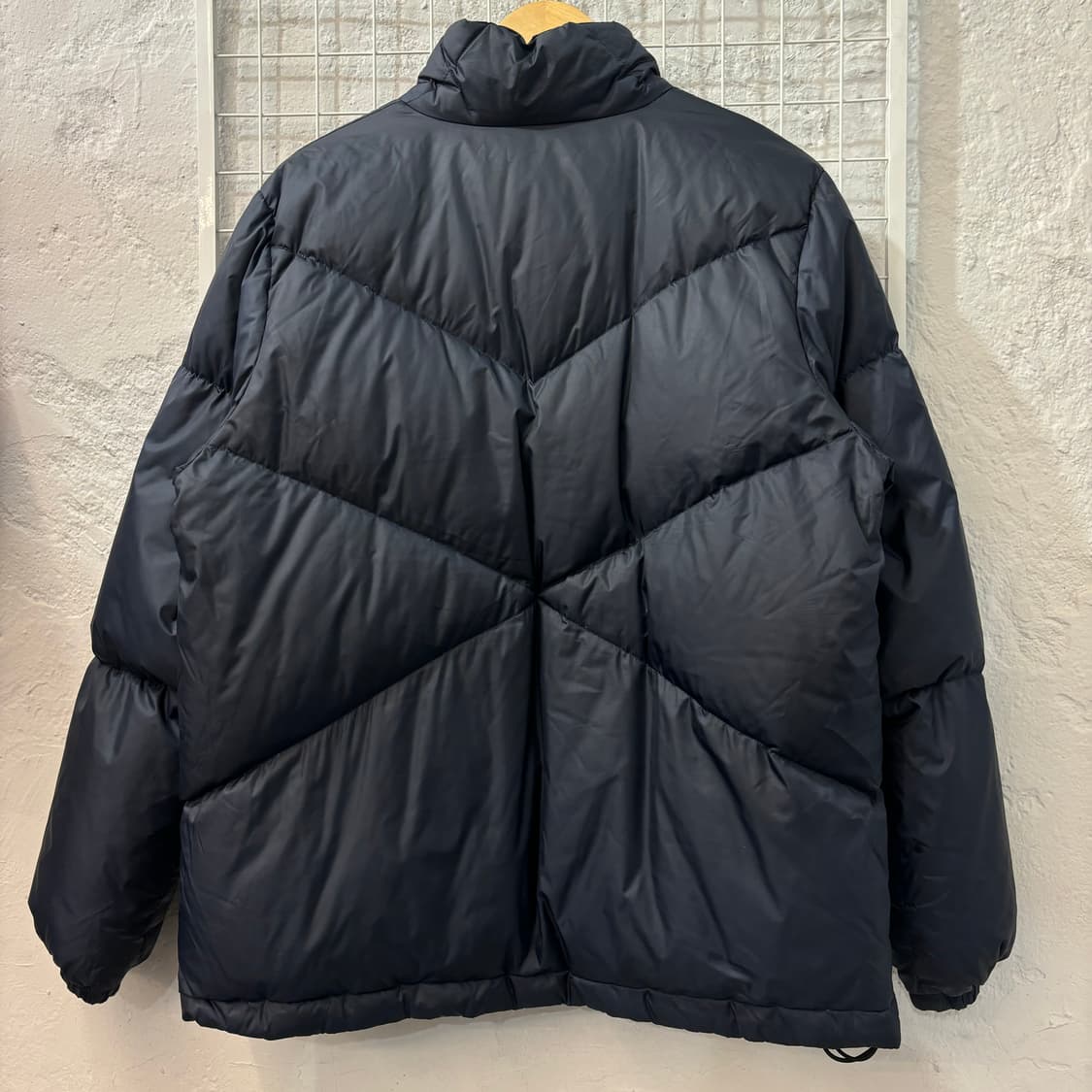 00s 나이키 올드스쿨 빈티지 네이비 패딩 자켓 XL 상품이미지2