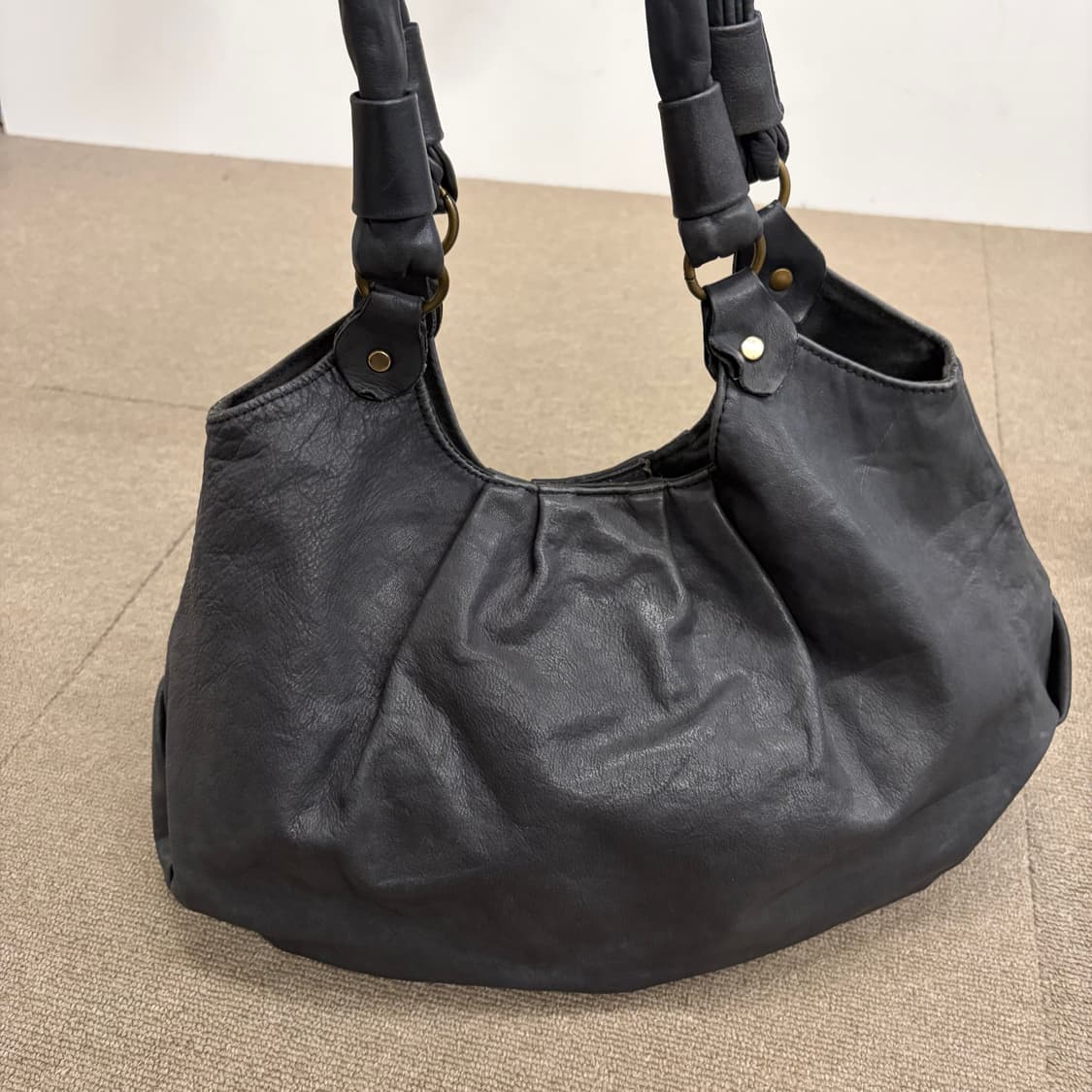 Alchimia italy 이태리 레더 숄더백 미듐 상품이미지7