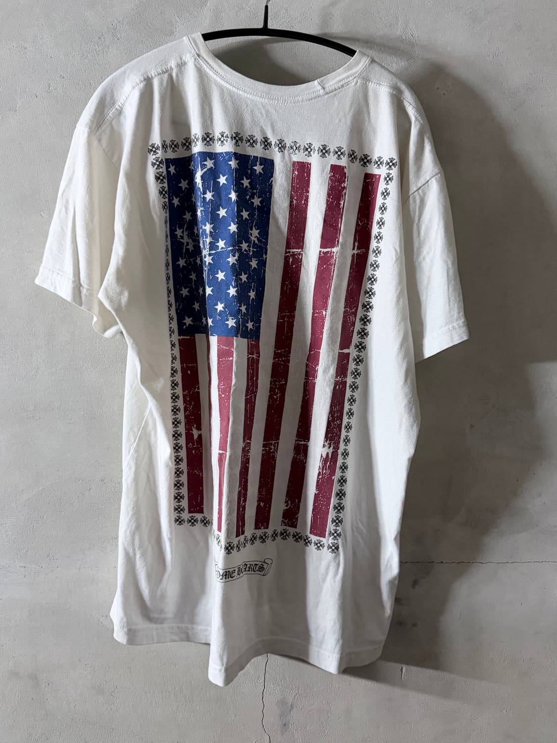 크롬하츠 성조기 반팔티 상품이미지1