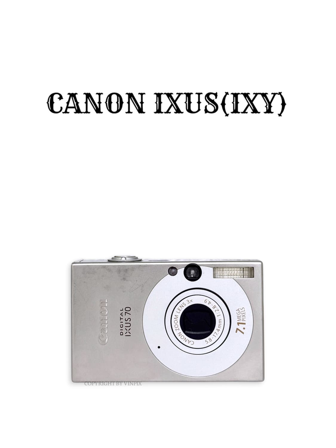 캐논 익서스 70(ixus 70) 디지털 카메라 디카 상품이미지1