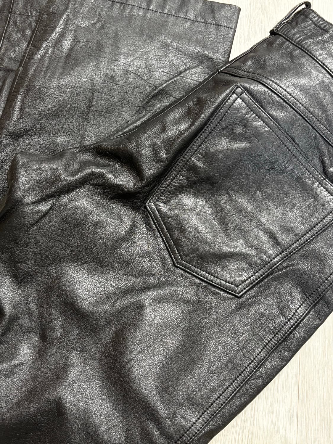 Harley Davison leather pants 할리데이비슨 가죽바지 상품이미지3