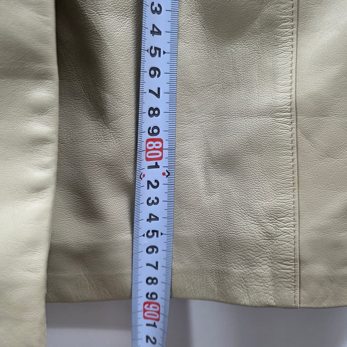 0713 코발트 바이 크리스한 천연 양가죽 롱자켓 77 상품이미지6