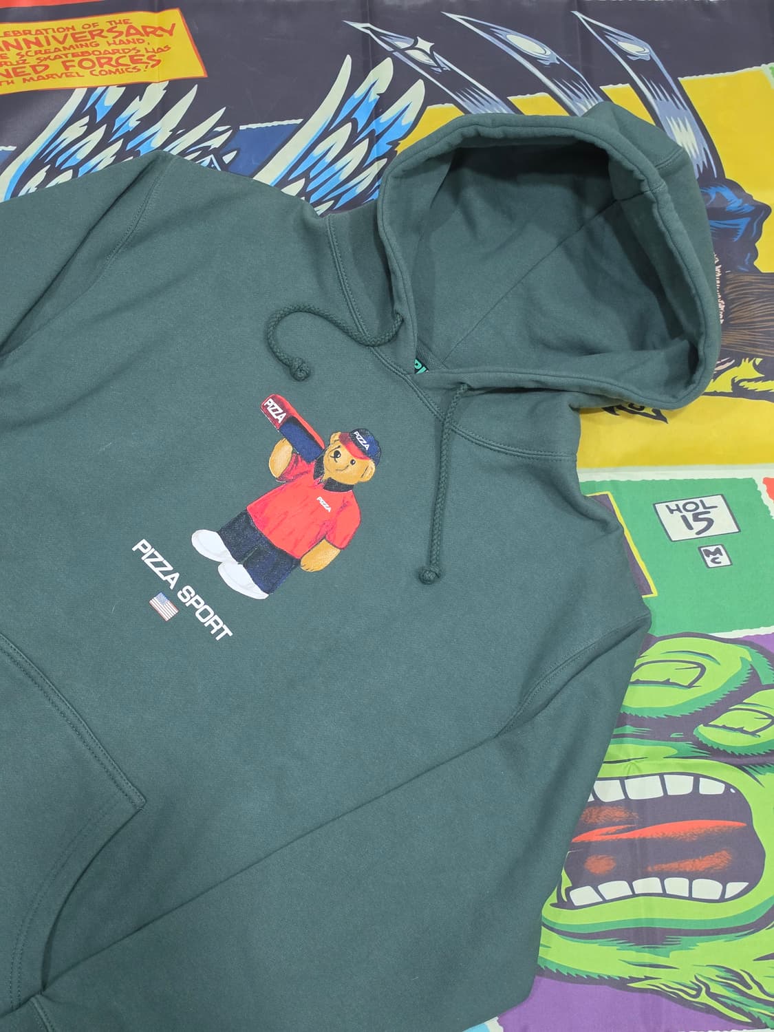 Pizza skateboards 후드 M 상품이미지1