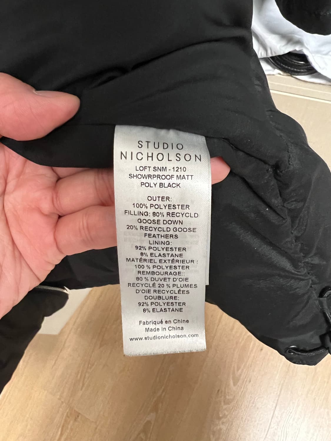 스튜디오 니콜슨 다운자켓 상품이미지4
