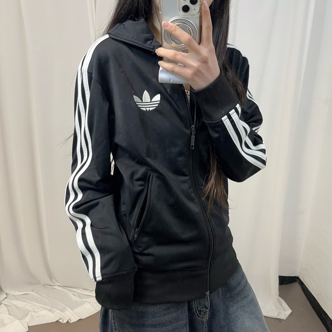 Adidas Black Firebird Jersey 상품이미지3