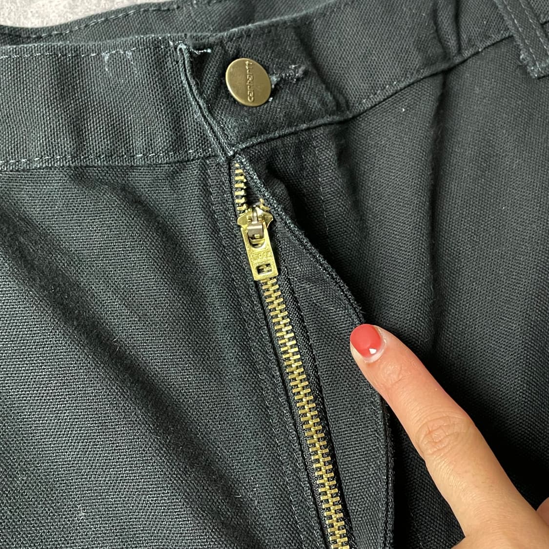 CARHARTT 칼하트 빈티지 블랙 싱글니 카펜터 팬츠 상품이미지3