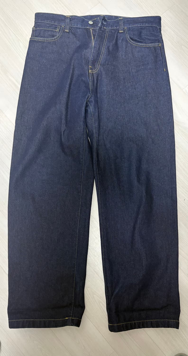 (34) 칼하트 WIP 로버트슨 데님 랜든 팬츠 블루 린스드 상품이미지2