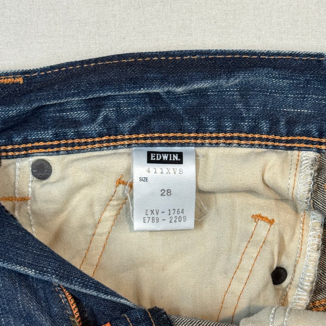 30inch) 에드윈 신치백 부츠컷 데님 청바지 상품이미지8