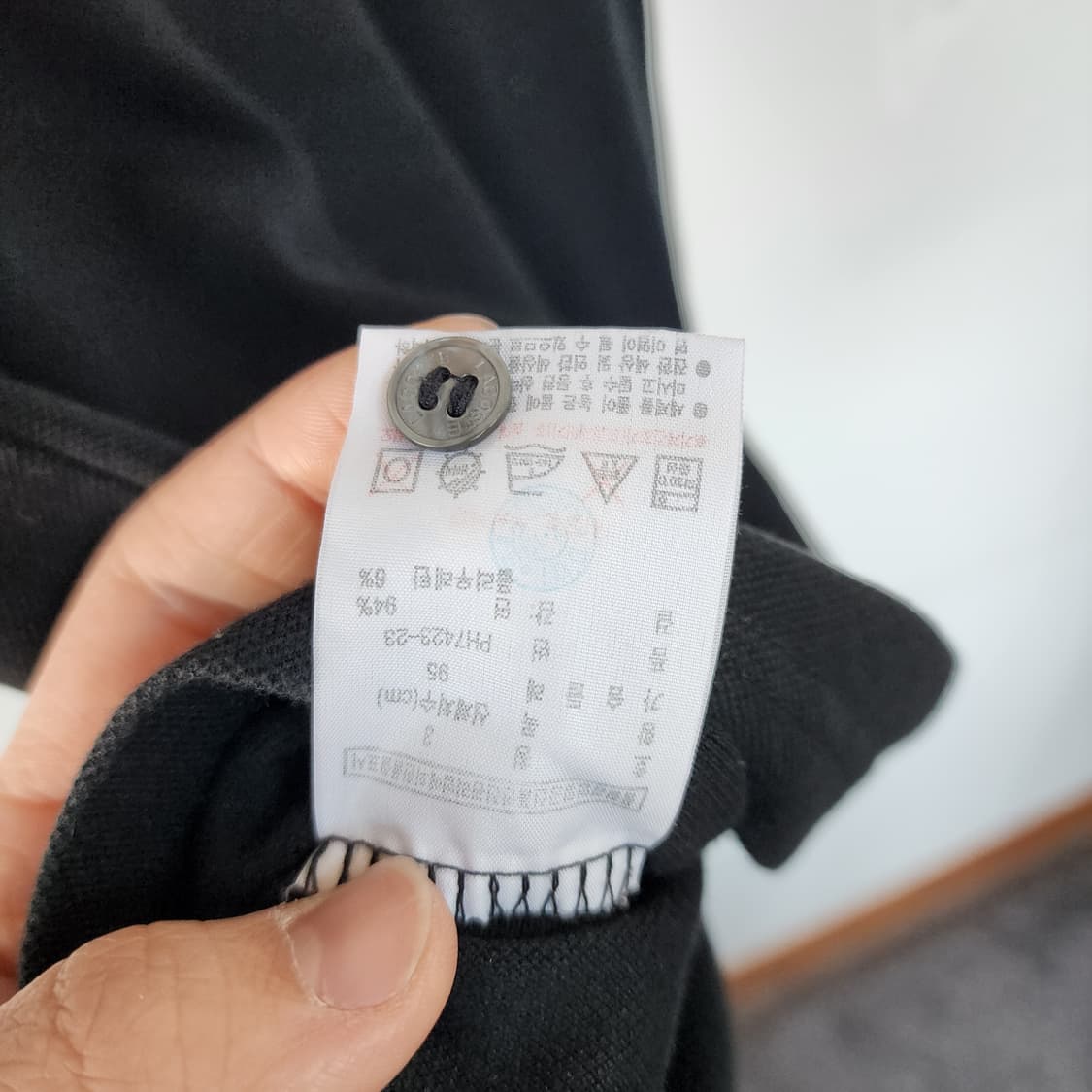 라코스테 블랙 반팔 카라티 상품이미지4