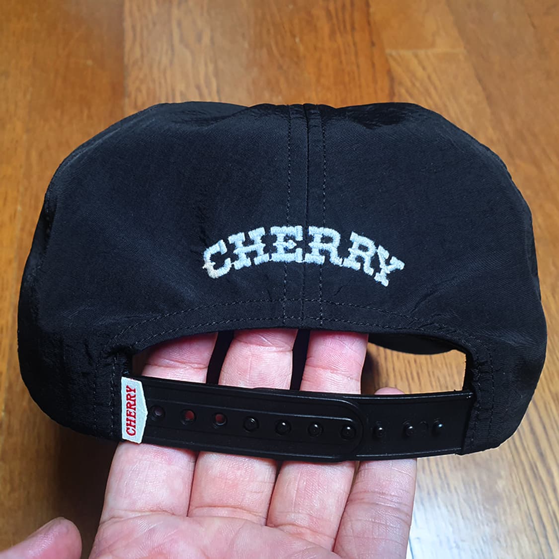 [OS] 체리 성조기 모자 블랙 cherry la 체리모자 상품이미지3