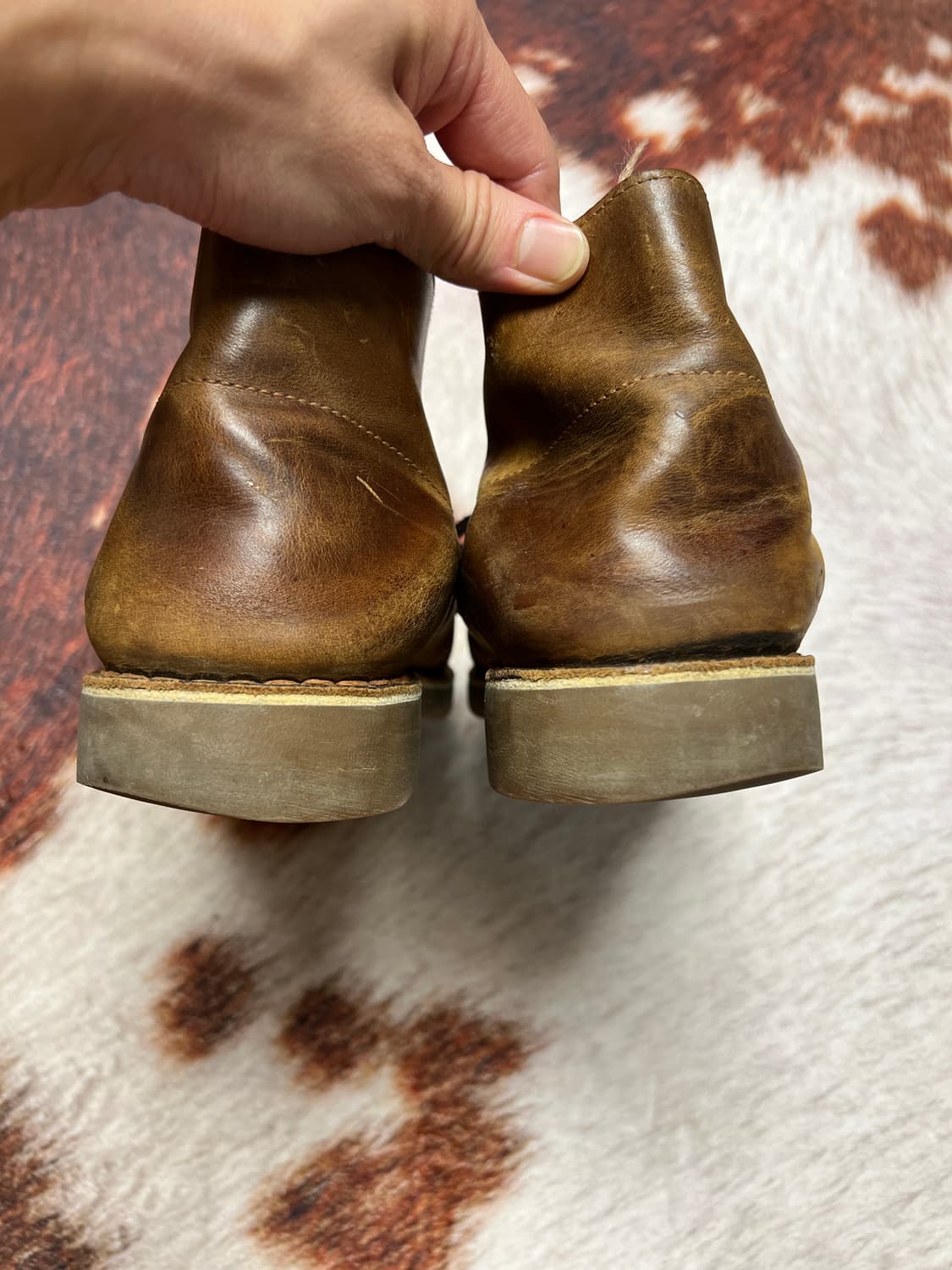 [270] 클락스 빈티지 레더 데저트 부츠 상품이미지4