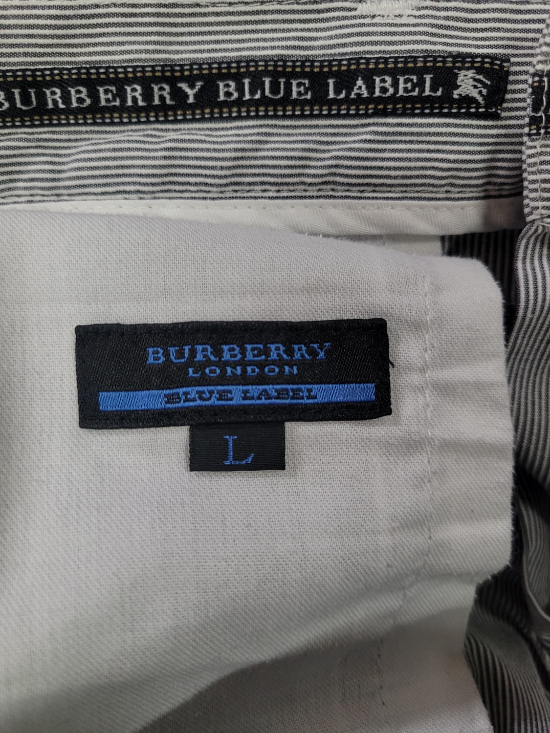 Burberry 버버리 스트라이프 자수로고 팬츠 상품이미지6