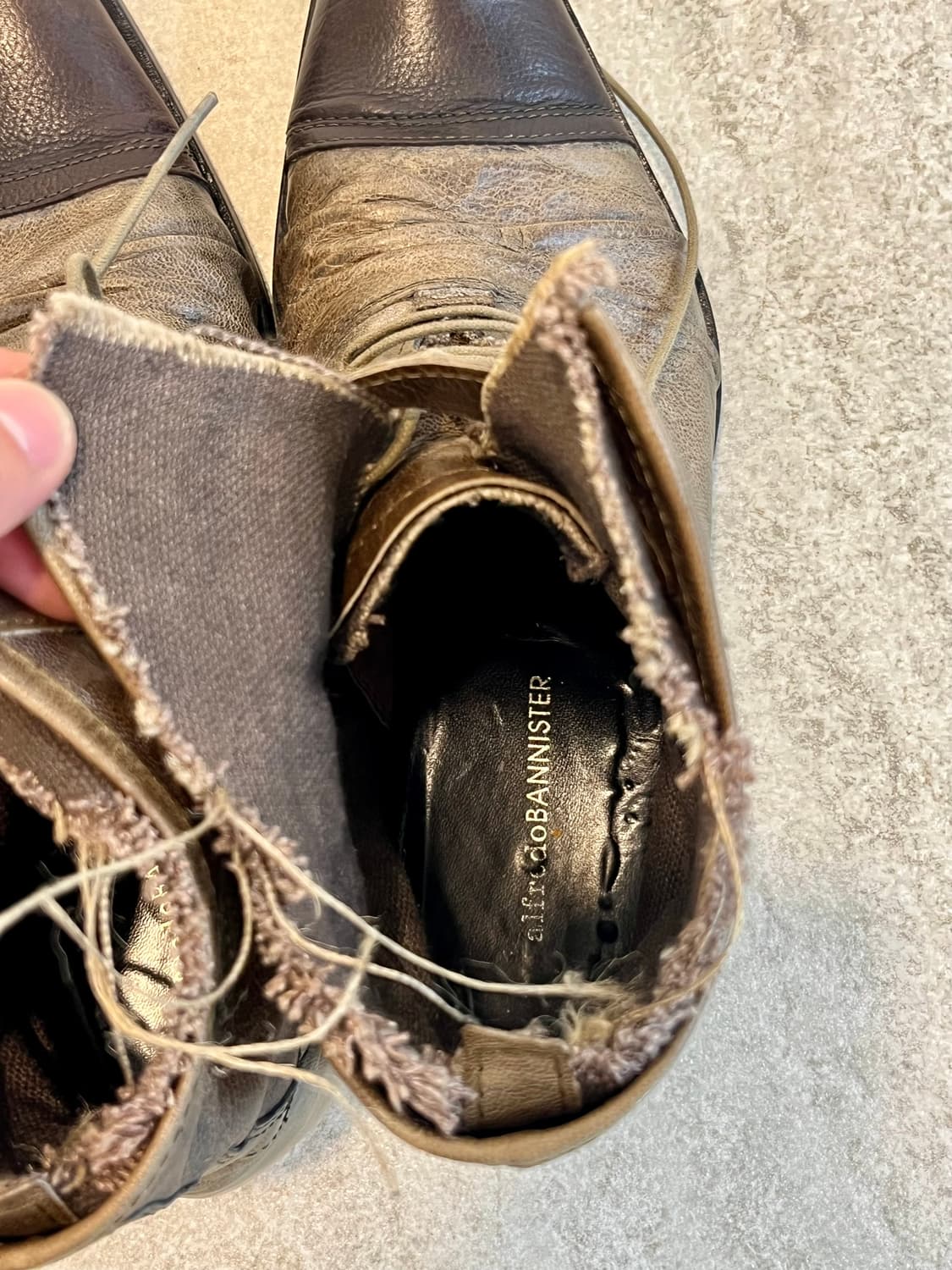 Alfredo Bannister Lace Up Boots 상품이미지7