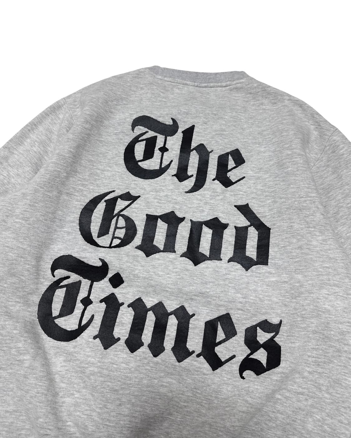 헤브어굿타임 레터링 맨투맨 상품이미지2