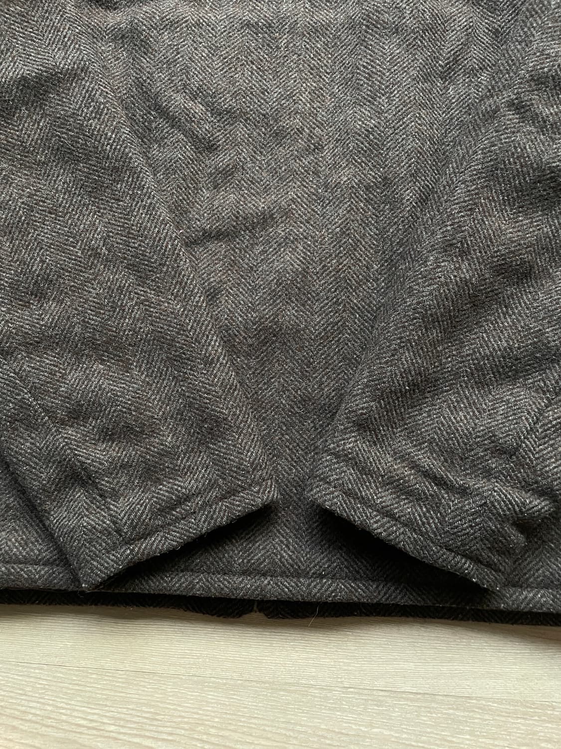 올드갭 울 헤링본 블루종 자켓 상품이미지7