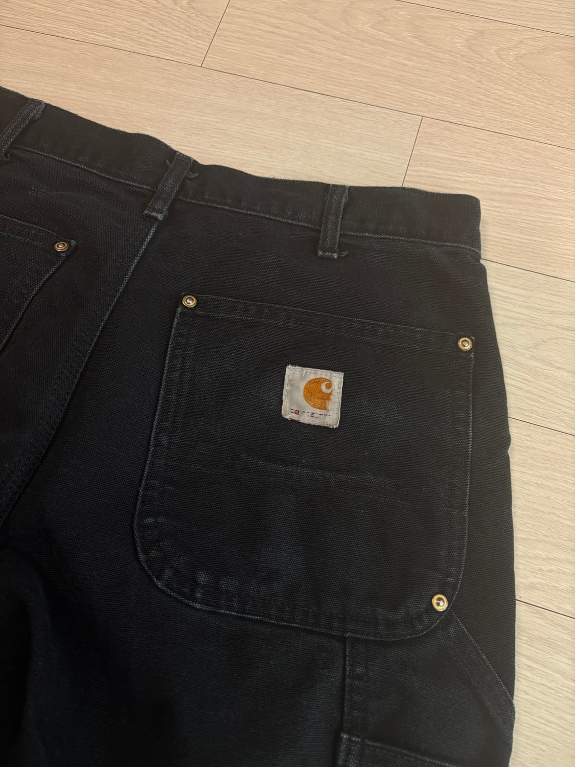 빈티지 칼하트 더블니 usa b01 blk 블랙 32/30 상품이미지6