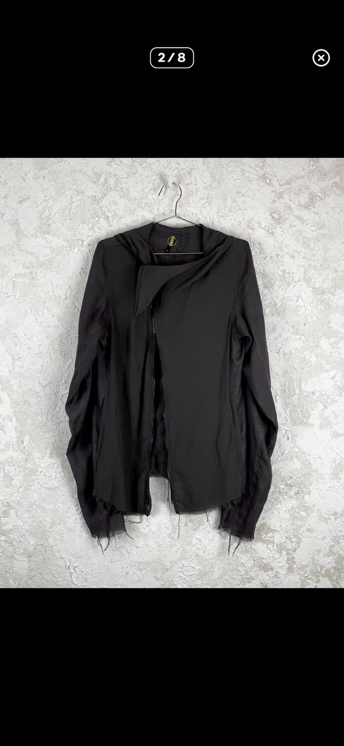 SIVA 2010 애시매트릭 지퍼 후드 자켓 상품이미지2