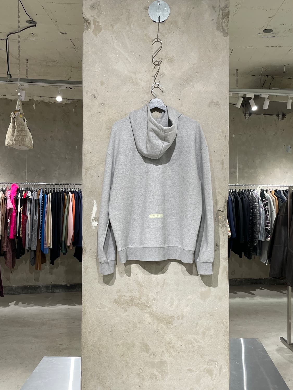 아더에러 20F/W 멜란지 그레이 마스크 후디 상품이미지6