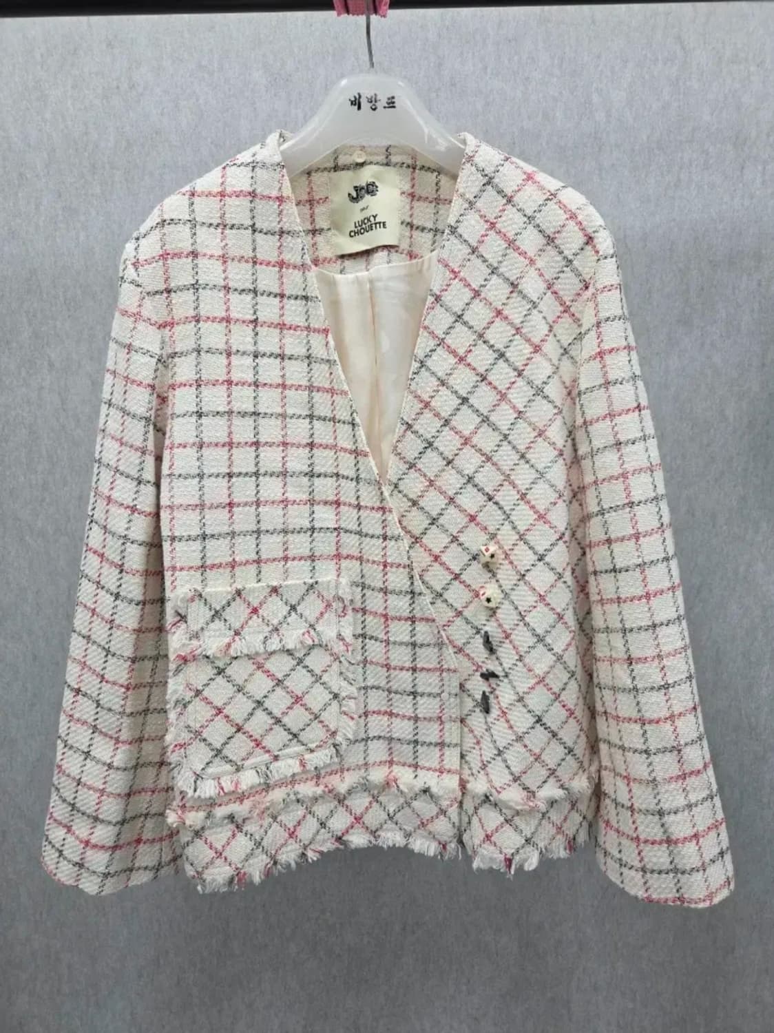여성 38 럭키슈에뜨 트위드 자켓 상품이미지4