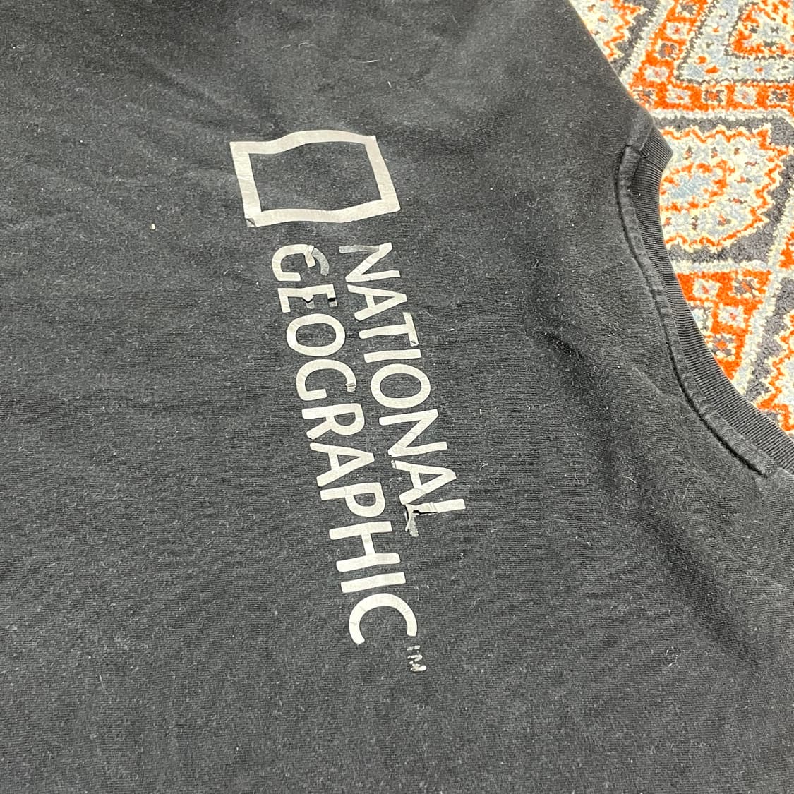 내셔널지오그래픽 블랙 반팔티셔츠 남성S 상품이미지5