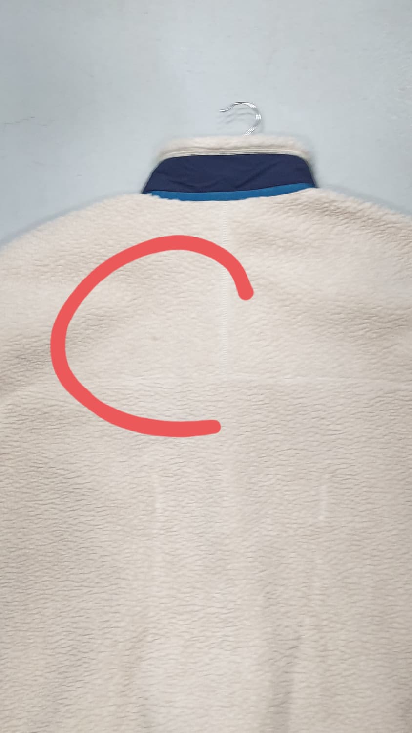 파타고니아 레트로 파일 플리스 아이보리 xxl 상품이미지10