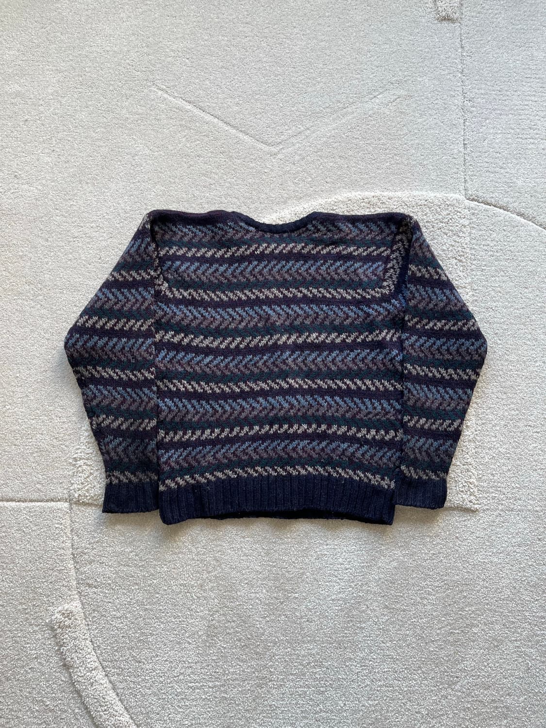 케빈피버 100% 버진 셔틀랜드 헤비울 니트 (103-105) 상품이미지6