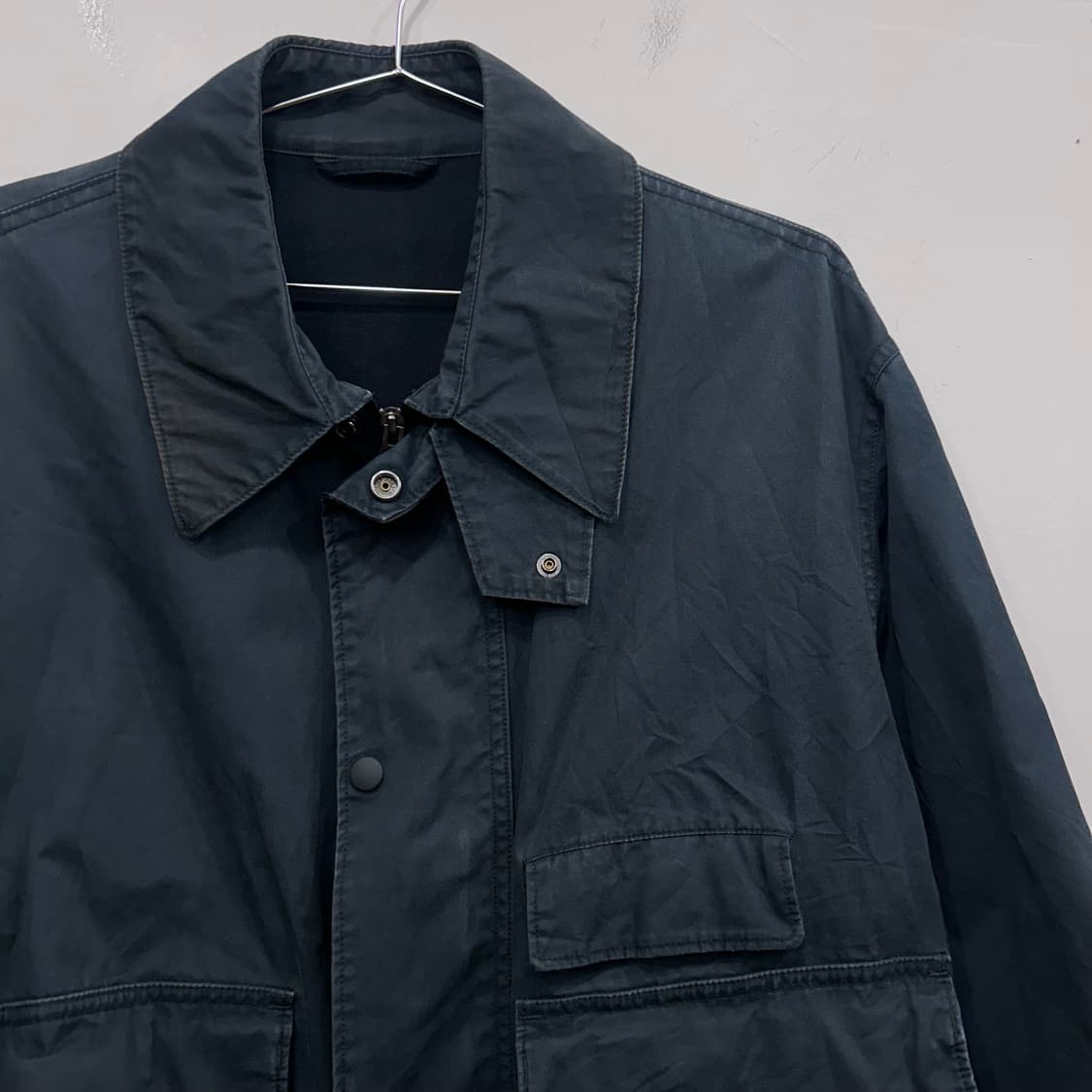 유니클로 빈티지워싱 코튼 스트링 워크자켓 상품이미지1