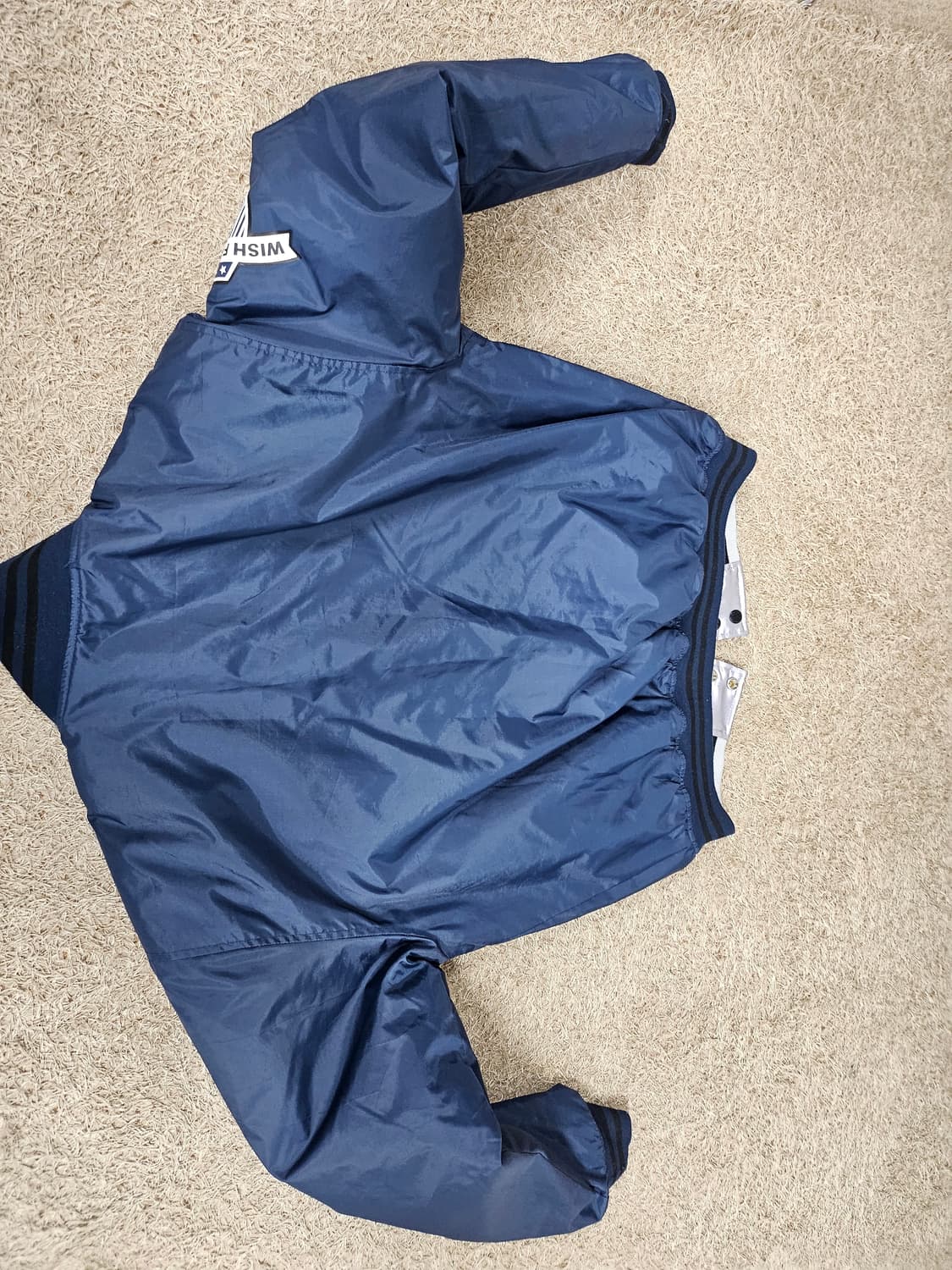 (L-100)스컬프터 남여공용 리버시블 양면  스타디움 자켓 상품이미지4