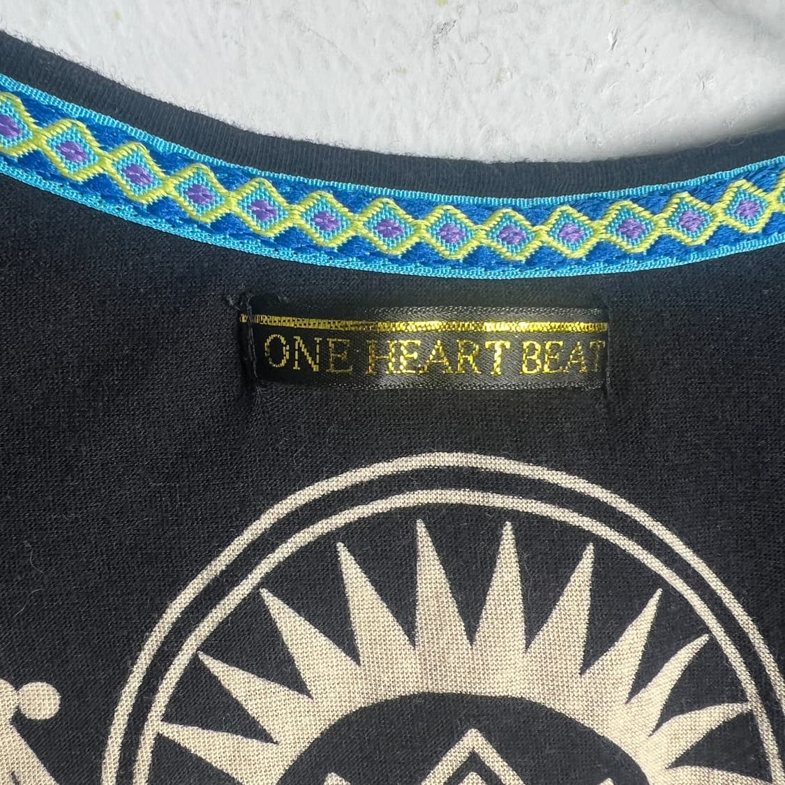 jpn vtg one heart beat 빈티지 반팔 티셔츠 M 상품이미지3