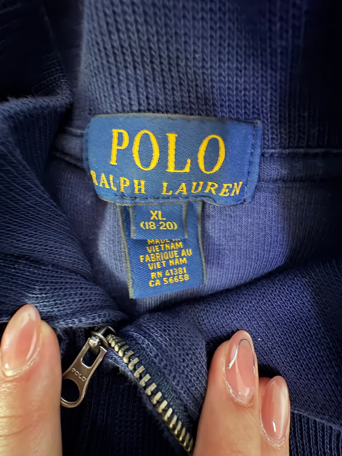 폴로 키즈 반집업 상품이미지3