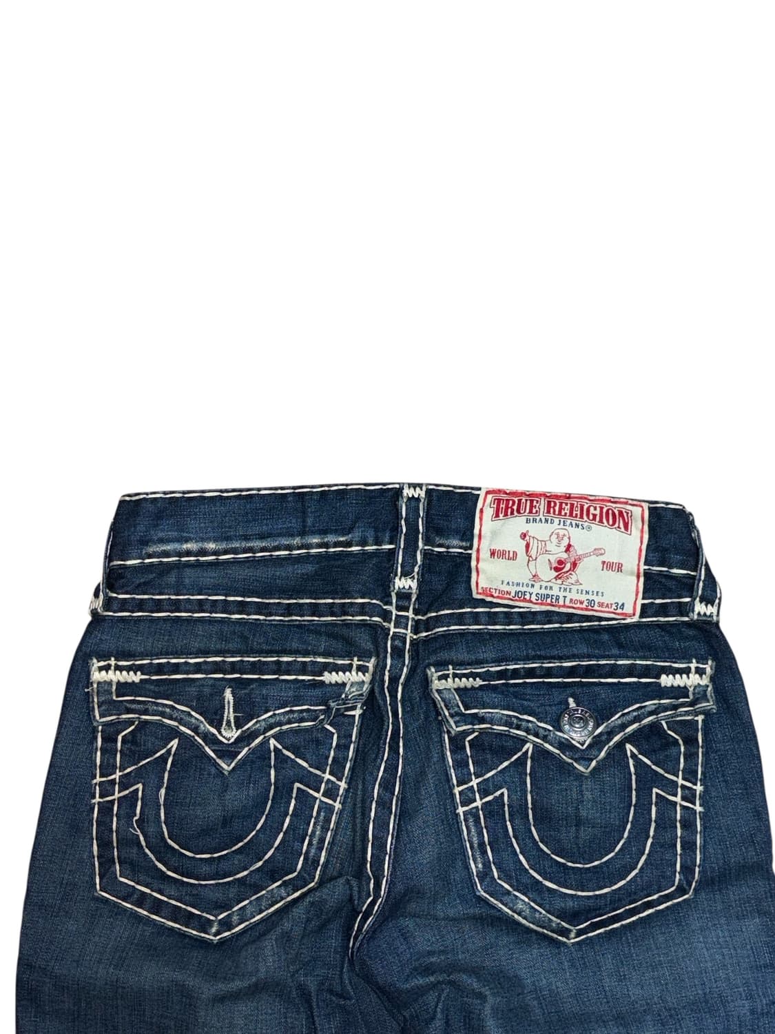 트루릴리전 조이 슈퍼 티 부츠컷 스티치 데님 상품이미지5