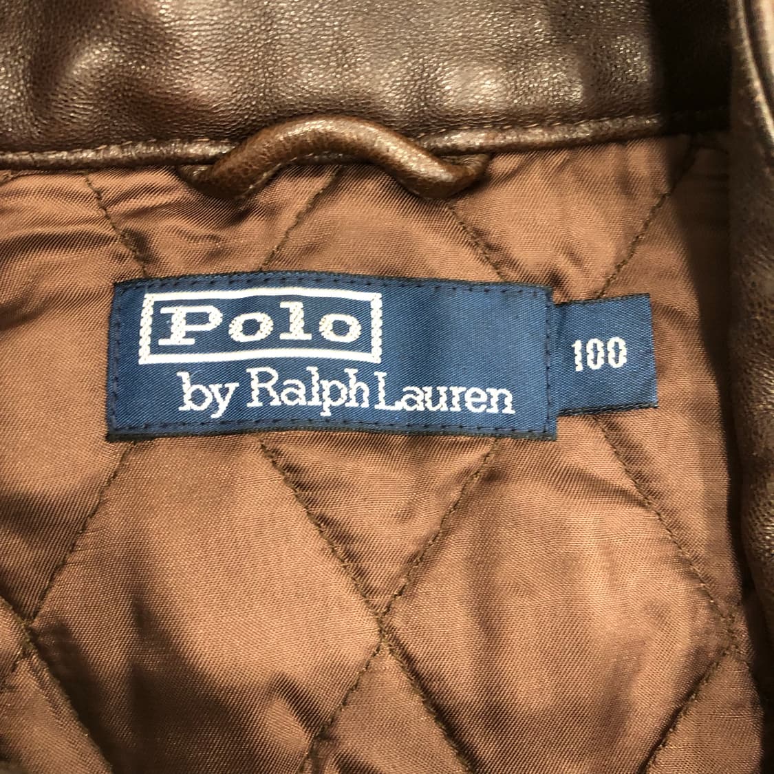 폴로 랄프로렌 양가죽 해링턴 퀄팅 램스킨 레더 자켓 상품이미지7